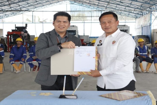 Menuju Lapas Produktif dan Ramah Lingkungan, Lapas Kelas I Tangerang Sepakati 2 PKS dengan  PT PLN (Persero)