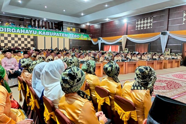 Hadiri HUT Ke-26 Tebo, Bapas Muara Bungo Perkuat Sinergi Pemasyarakatan dengan Pemda