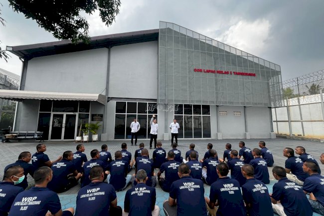 Akhiri Mapenaling Batch VIII, Lapas I Tangerang Siapkan Warga Binaan Jalani Pembinaan
