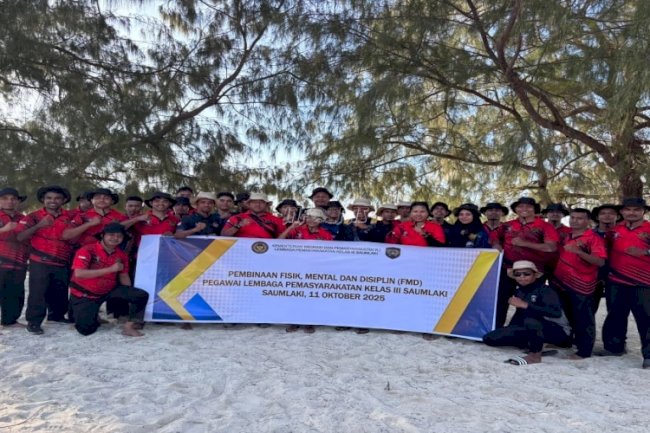 Pembinaan FMD Perkuat Kedisiplinan Petugas Lapas Saumlaki 