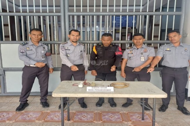 Ciptakan Lingkungan Aman dan Tertib, Lapas Ambon Gelar Razia Berkala