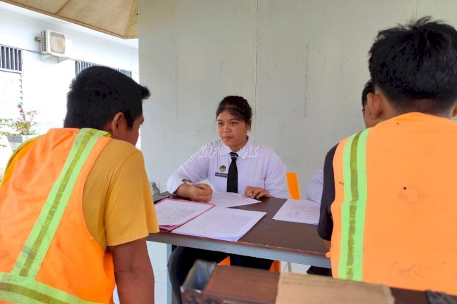 Tingkatkan Keberhasilan Rehabilitasi, Lapas Labuhan Bilik Skrining Awal Warga Binaan