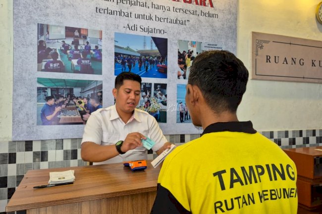 Rutan Kebumen Beri Premi untuk Warga Binaan Produktif