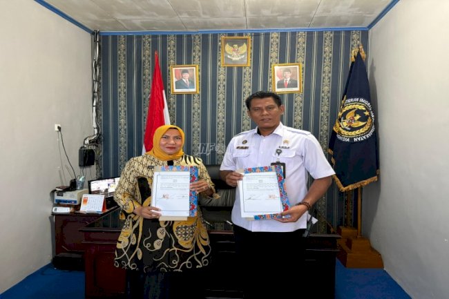 Teken Kerja Sama dengan BNNK Buru, Komitmen Lapas Namlea BERSINAR