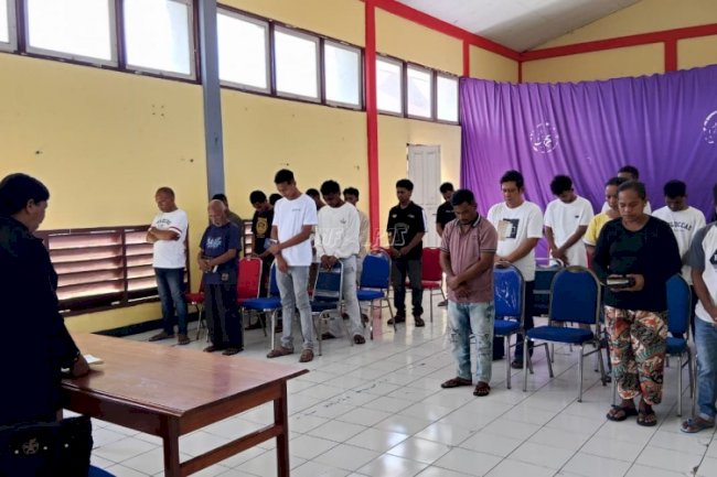 Lapas Tual Konsisten Perkuat Kerohanian Warga Binaan