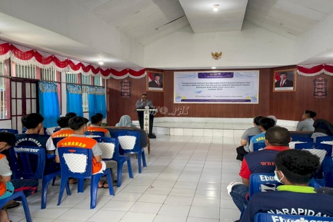 Gandeng BNNP Maluku, Rutan Ambon Resmi Buka Program Rehabilitasi Warga Binaan