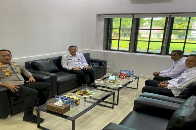 Lapas Narkotika Karang Intan dan Polres Kab. Banjar Bersinergi Perkuat Keamanan Lapas