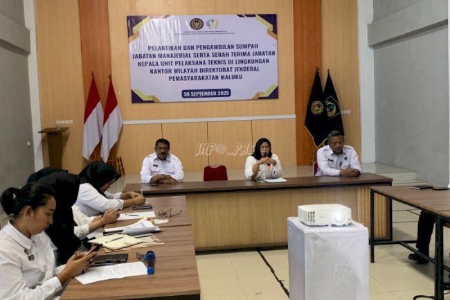 Kanwil Ditjenpas Maluku Dorong Kualitas Pelayanan Pemasyarakatan Maluku lewat Analisis dan Evaluasi Kinerja