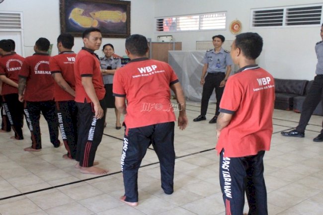 Recreational Hour Segarkan Semangat Warga Binaan Peserta Rehabilitasi di Lapas Tabanan