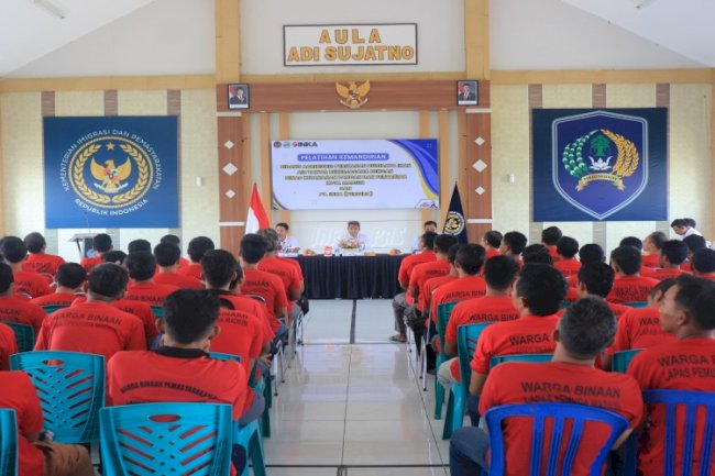 Lapas Pemuda Madiun Gandeng PT INKA (Persero) dan DKPP Kota Madiun Gelar Pelatihan Budidaya Ikan Tawar 