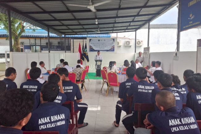 Sentuh Aspek Psikologis Anak, LPKA Medan Laksanakan Program Pengasuhan dan Konseling