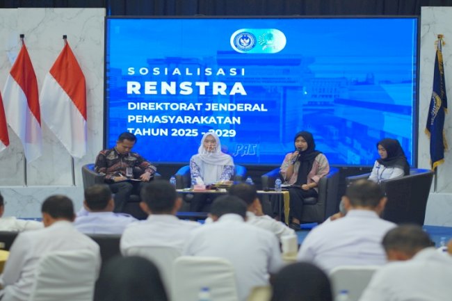 Kanwil Ditjenpas Sulsel Fasilitasi Sosialisasi Renstra dan Bimtek Penyusunan LKjIP oleh Ditjenpas