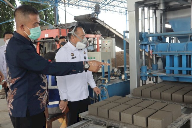 Lapas Kelas I Tangerang Terima Studi Tiru Paving Block dari Lapas Karanganyar