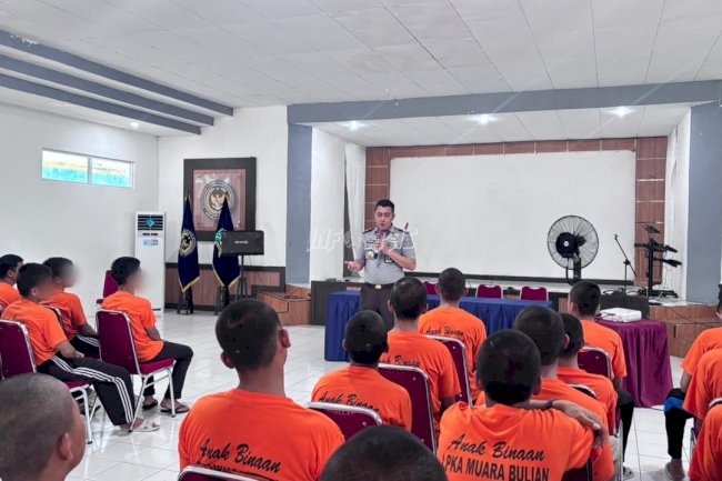 Kasogi Awali Kepemimpinan di LPKA Muara Bulian dengan Sapa dan Motivasi Anak Binaan