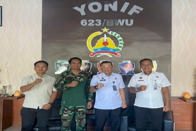 Lapas Narkotika Karang Intan dan Yonif 623/BWU Perkuat Kolaborasi Keamanan dan Pembinaan