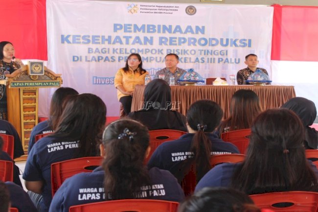 Lapas Perempuan Palu dan BKKBN Sulteng Edukasi Warga Binaan tentang Kesehatan Reproduksi