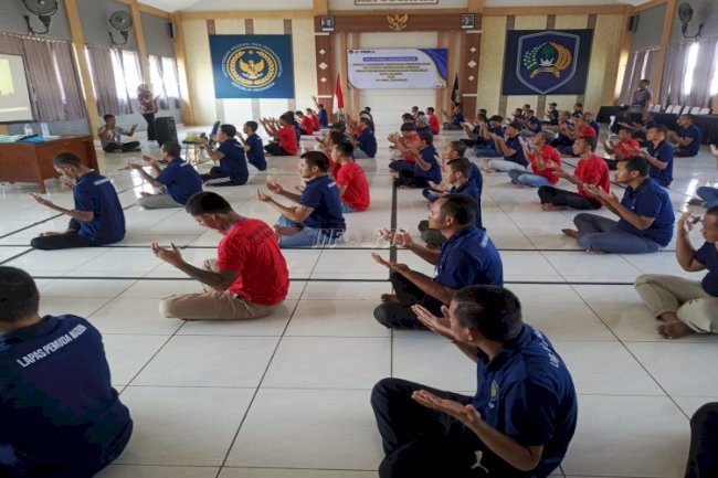 Rehabilitasi Pemasyarakatan, Warga Binaan Lapas Pemuda Madiun Masuki Tahapan Senam Detoksifikasi