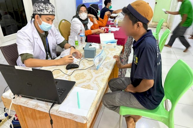 Deteksi Dini Penyakit Menular, Lapas Narkotika Muara Sabak Rampungkan Skrining TBC