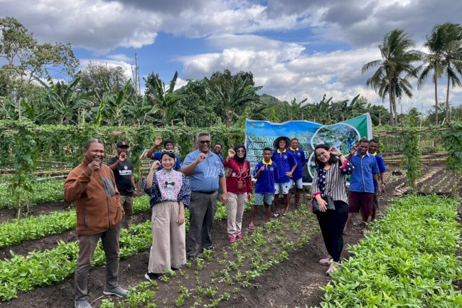 Program Hortikultura Rutan Kefamenanu Diapresiasi GIZ Indonesia dan ASEAN