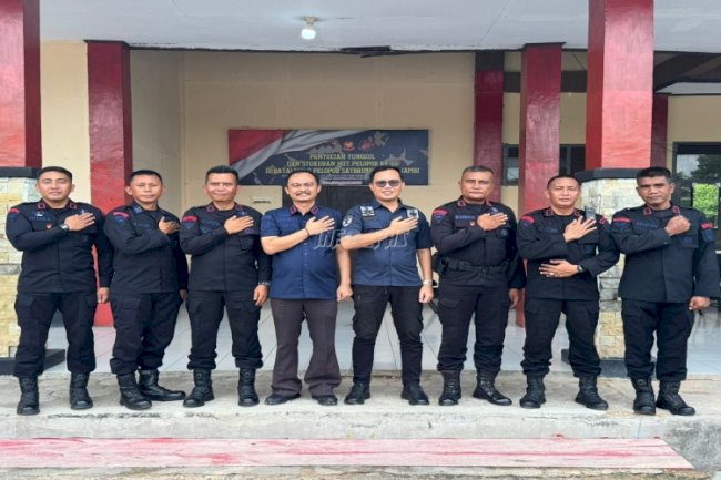 Kalapas Muara Tebo Sambangi Batalyon C Pelopor Sat Brimob Polda Jambi dan PLN ULP Muara Tebo