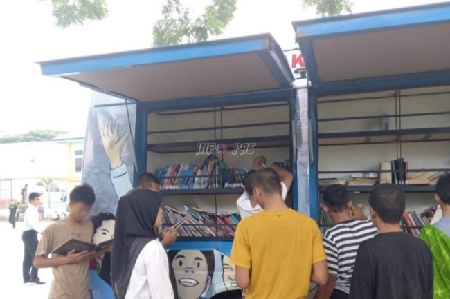 LPKA Medan bersama Dinas Perpustakaan dan Arsip Prov. Sumut Tingkatkan Literasi Anak Binaan