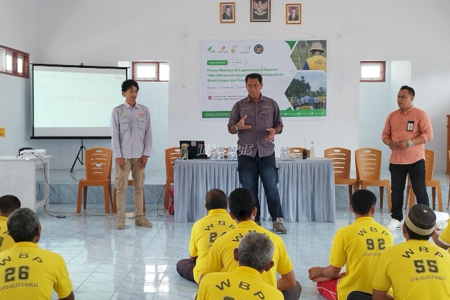 Warga Binaan Lapas Namlea Ikuti Farmer Field Day Bersama YBTS
