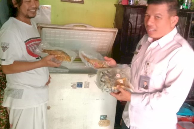 Dukung Program Reintegrasi Sosial, Kabapas Pekalongan Tinjau Tempat Usaha Klien 