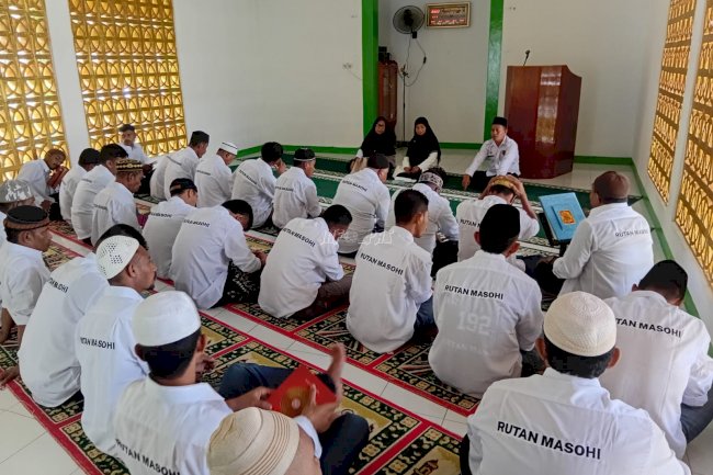 Rutan Masohi Bangun Karakter Warga Binaan lewat Pembinaan Rohani Rutin