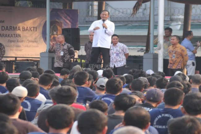 Lapas Cipinang Turunkan Kepadatan Hunian 64,43%, Wujudkan Solusi Komprehensif Atasi Overkapasitas