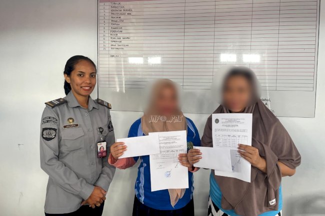 Apresiasi Semangat Kerja, Lapas Perempuan Ambon Salurkan Premi bagi Warga Binaan