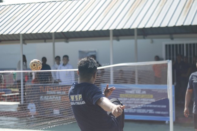 Takraw Satukan Semangat, Lapas Takalar Wujudkan Pembinaan Lewat Olahraga