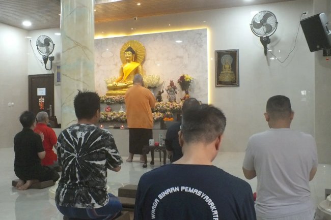 Lapas Cipinang Tanamkan Nilai Kebajikan melalui Perayaan Kathina 2569 BE