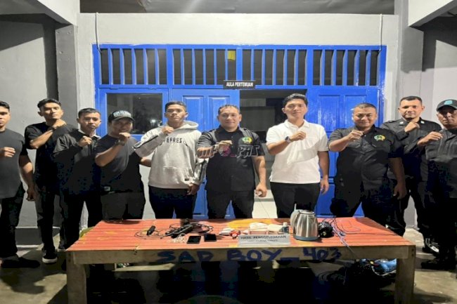 Lapas Ternate Gelar Razia, Perkuat Komitmen Deteksi Dini Keamanan Blok Hunian