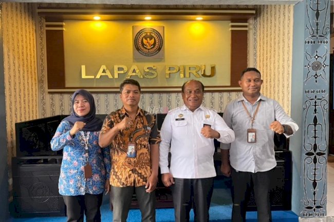 Pantau Pelayanan Publik, Lapas Piru Kedatangan Perwakilan Ombudsman RI Provinsi Maluku 