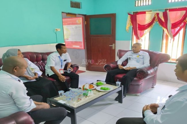 Lapas Geser Sambut Tim Sanitarian Puskesmas Perawatan Geser, Studi Kelayakan Dapur Bersertifikasi Layk Hygiene