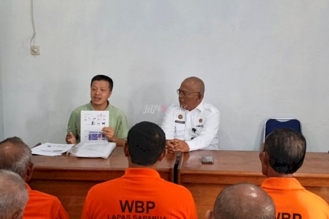 Sosialisasi Kelola Sampah, Lapas Saparua Dukung Pemasyarakatan Hijau