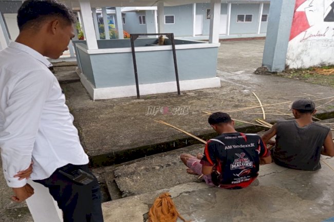 Anyaman Rotan Jadi Jalan Kemandirian Warga Binaan Rutan Masohi