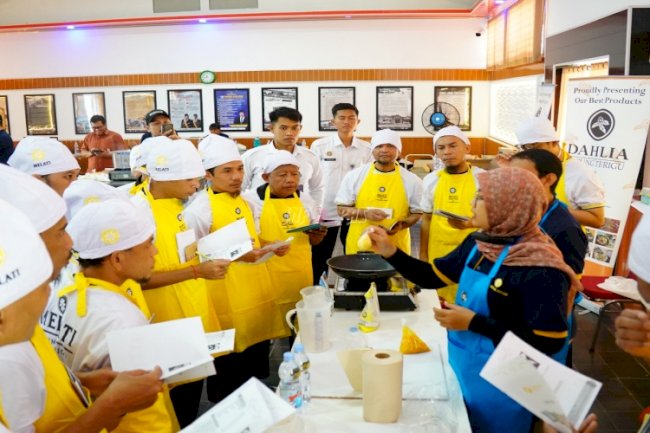 Lapas Besi, Densus 88, dan PT Manunggal Perkasa Bekali Warga Binaan dengan Keterampilan Bakery 