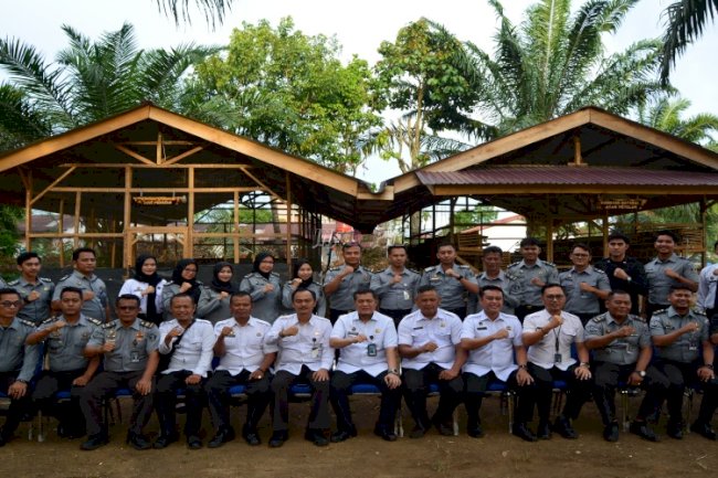 Lapas Muara Tebo Kedatangan Kakanwil Ditjenpas Jambi, Dorong Semangat dan Komitmen Petugas
