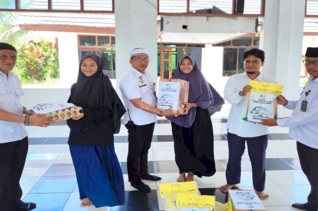 Momentum Hari Santri Nasional, Lapas Wahai Gelar Baksos ke Ponpes Hidayatullah Annajah