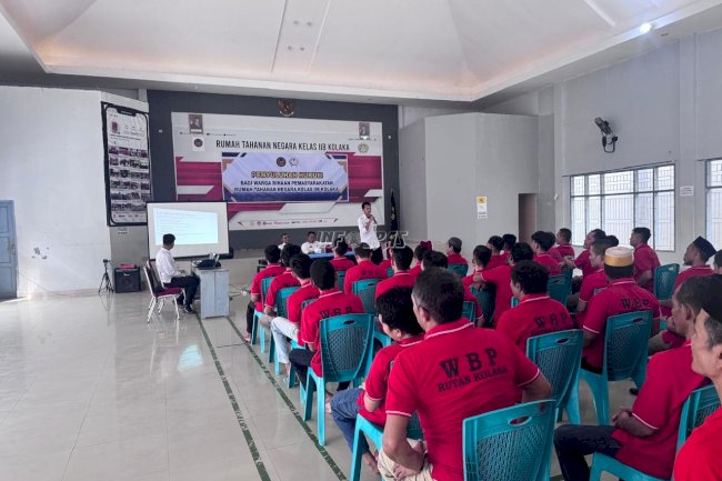 Kanwil Ditjenpas Sultra Tingkatkan Kesadaran Hukum Warga Binaan di Rutan Kolaka