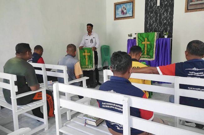 Ibadah Konseling Warga Binaan Lapas Wahai Perkuat Karakter Menuju Pemulihan Diri