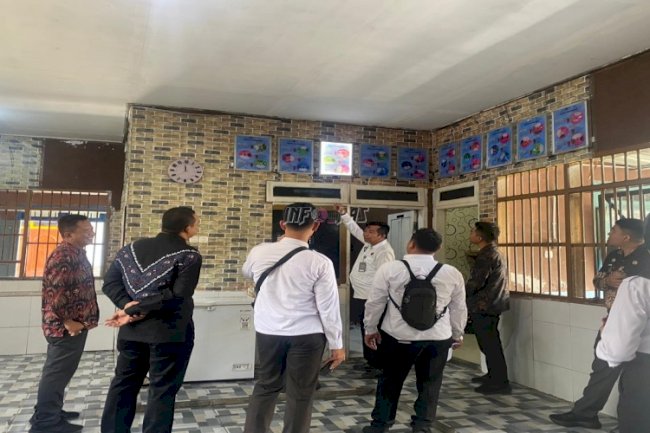 Lapas Luwuk Sambut Tim Monev Kanwil Ditjenpas Sulteng, Pantau Dapur dan Klinik Pratama