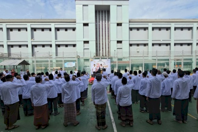 Rutan Jakarta Pusat Rayakan Satu Dekade Hari Santri Nasional