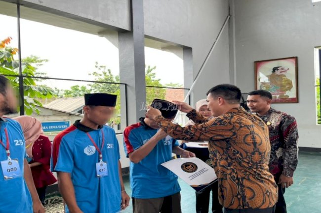 Lapas Batang Gelar Pengajian Maulid Nabi Muhammad saw. dan Penutupan Program Rehabilitasi Pemasyarakatan 