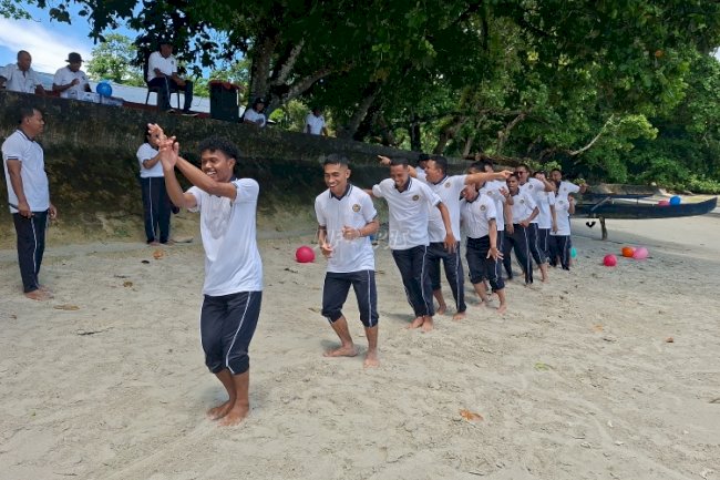 Pembinaan FMD Tingkatkan Disiplin dan Solidaritas Jajaran Lapas Saparua