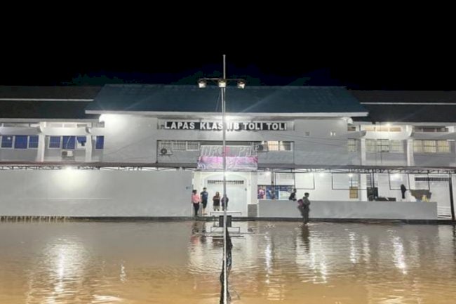 Lapas Tolitoli Pastikan Keamanan Terkendali Pascabanjir Landa Kab. Tolitoli
