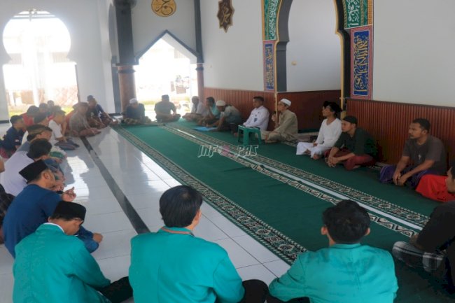 Suasana Khidmat Warnai Tahlilan dan Pengajian di Lapas Pemuda Madiun
