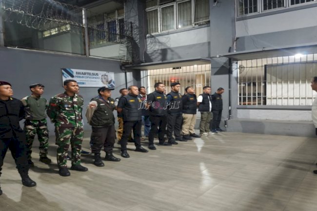 Lapas Cipinang Bersinergi dengan TNI dan Polri, Pastikan Lingkungan Hunian Aman dan Tertib