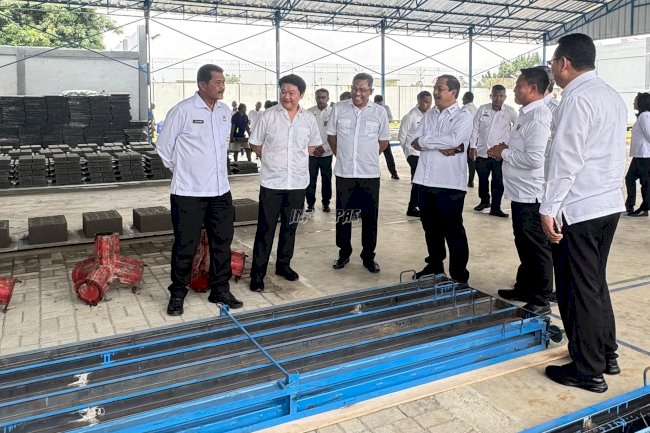 Menimipas Apresiasi Lapas Kelas I Tangerang dalam Pengolahan Limbah FABA